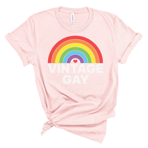 Vintage Gay Graphic Pride Tee