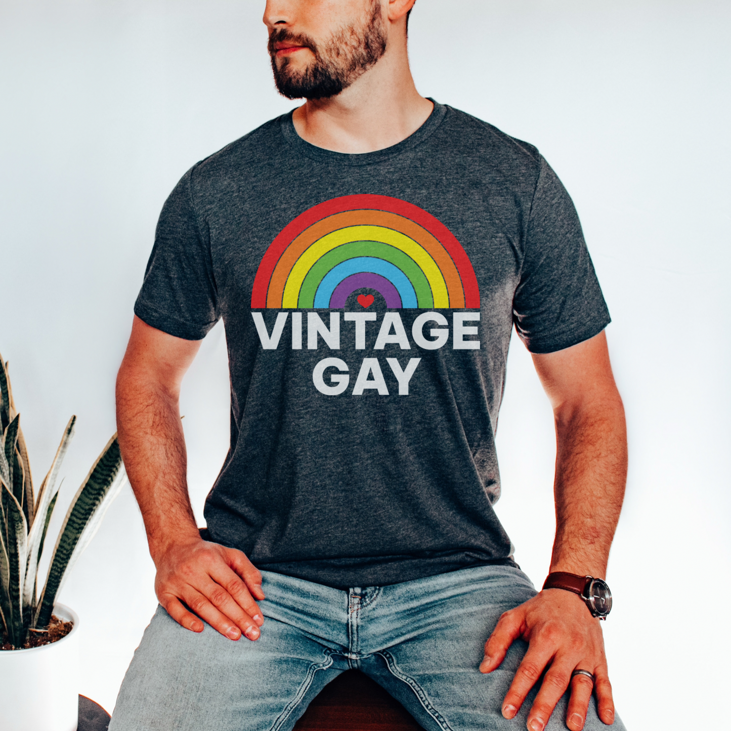 Vintage Gay Graphic Pride Tee